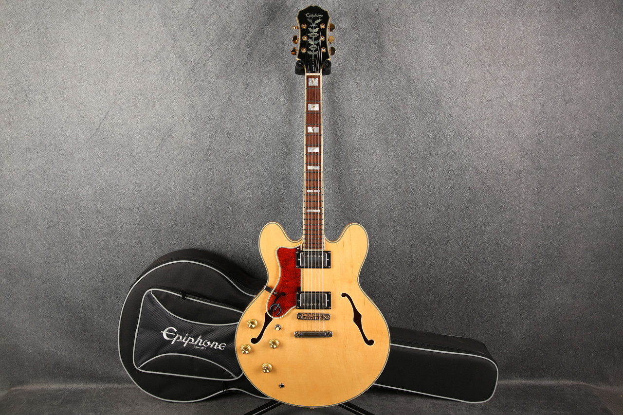 Epiphone Sheraton II Left Handed Made in Korea Natural 2nd Hand