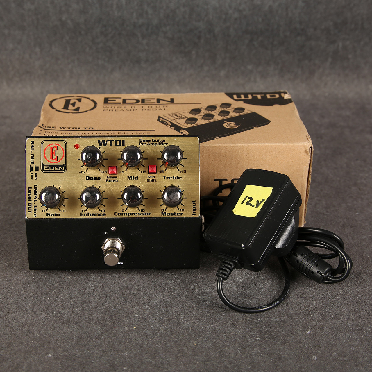 Eden World Tour Bass Pre Amp 2nd Hand | Rich Tone Music