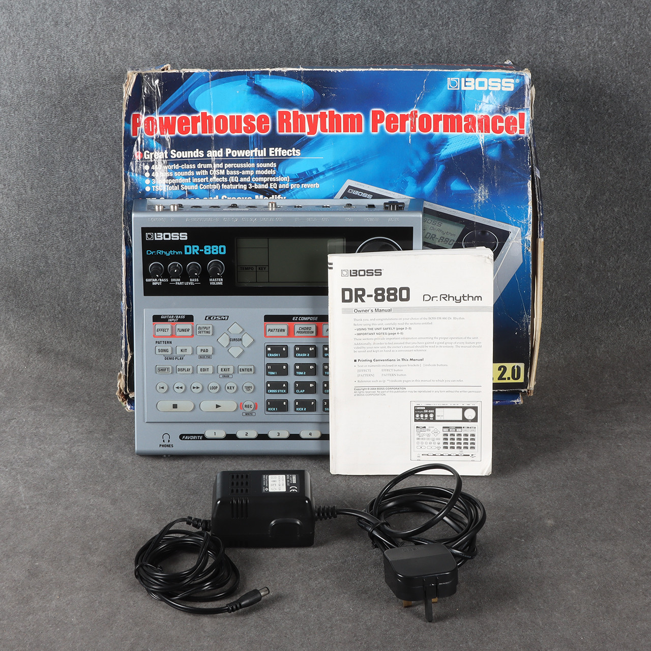 Boss Dr Rhythm DR-880 Drum Machine 2nd Hand | Rich Tone Music