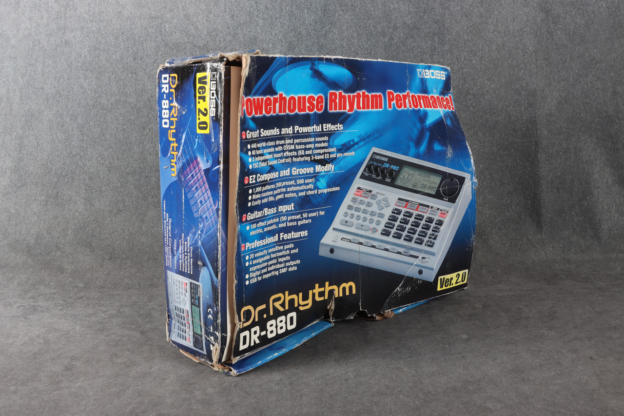 Boss Dr Rhythm DR-880 Drum Machine 2nd Hand | Rich Tone Music