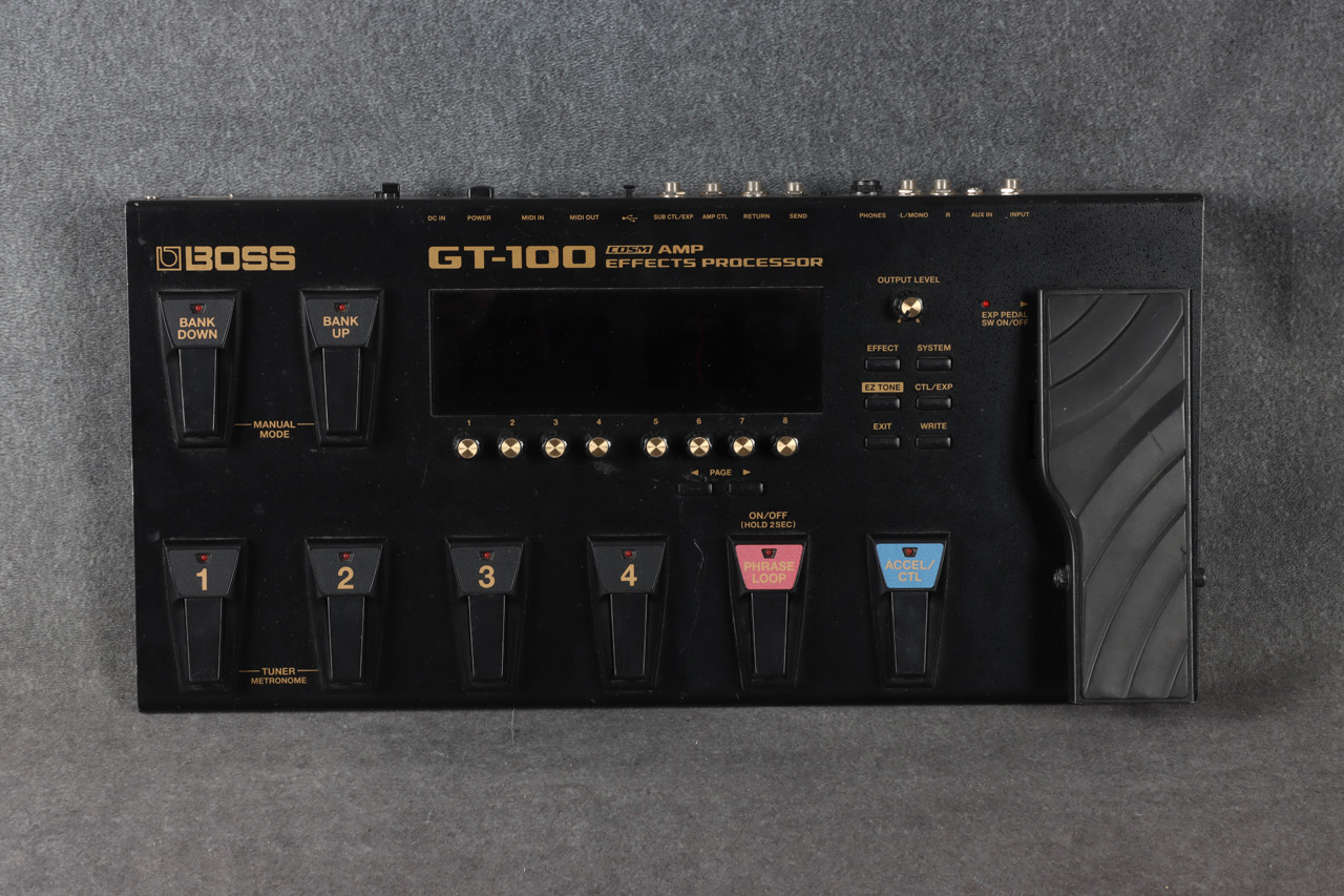 Boss GT-100 Multi-FX Processor 2nd Hand | Rich Tone Music