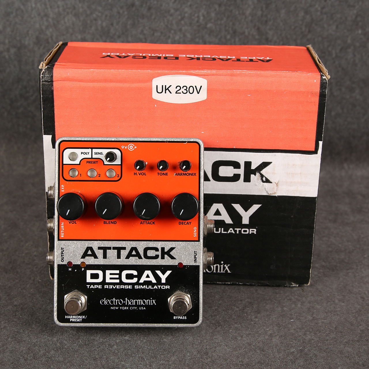 Decay Attack Tape Reverse Electro Harmonix Electro-Harmonix