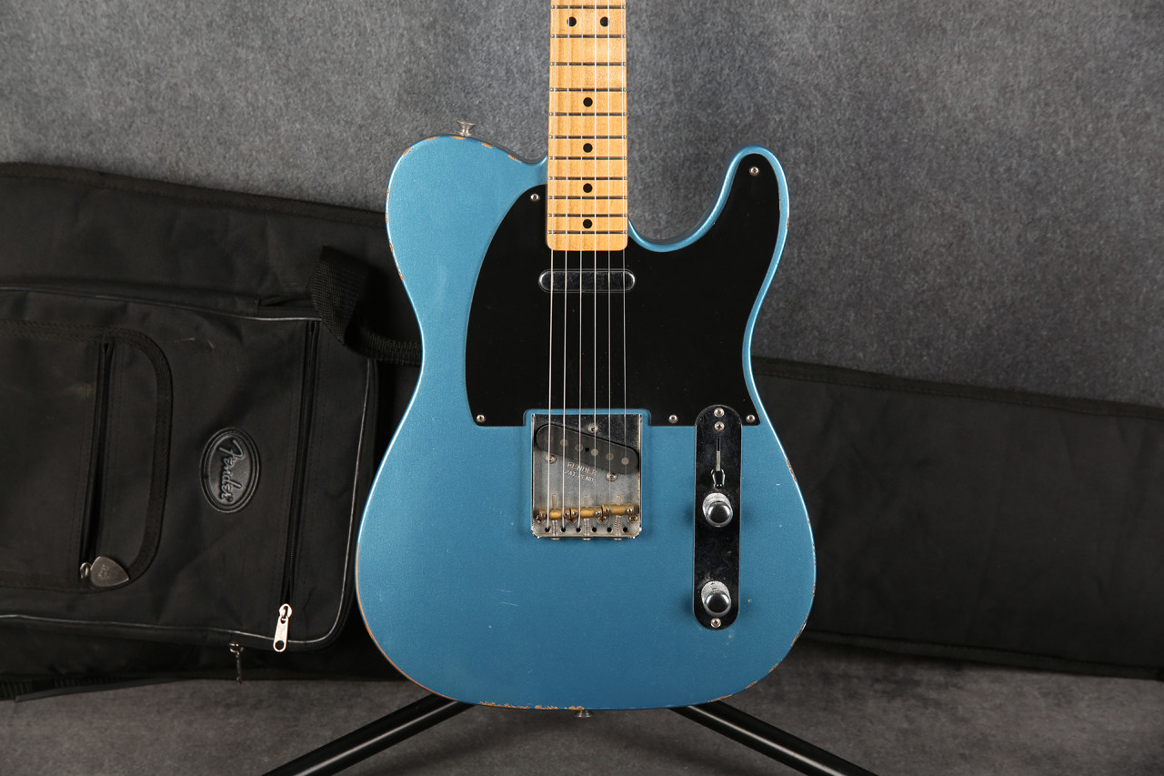 ギター Road Worn Telecaster Lake Placid Blue Fender Vintera Road Worn 50s Telecaster Lake Placid Blue 2nd Hand