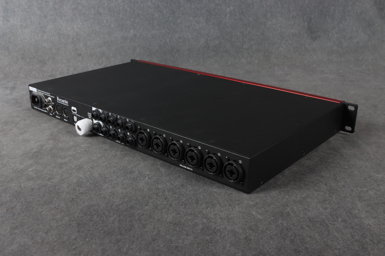 Focusrite Clarett 8 Pre USB Audio Interface 2nd Hand | Rich Tone Music