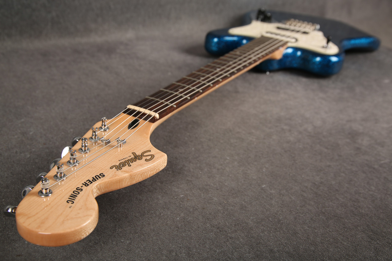 Squier Paranormal Super Sonic Blue Sparkle 2nd Hand | Rich Tone Music