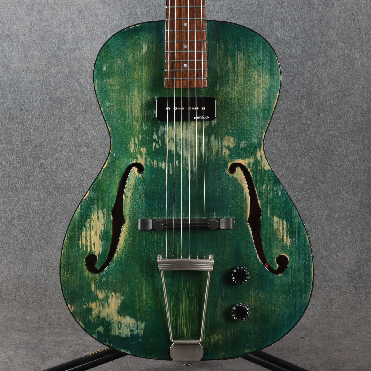 Epiphone Olympic Masterbilt Green Refinish 2nd Hand | Rich Tone Music