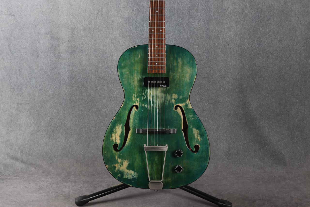 レア品　Epiphone Olympic Masterbilt Epiphone Olympic Masterbilt Green Refinish 2nd Hand | Rich Tone Music