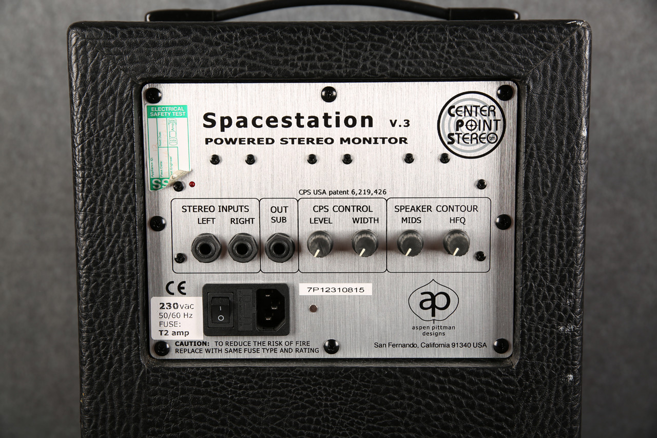 Aspen Pittman Spacestation V3 Powered Stereo Monitor 2nd Hand