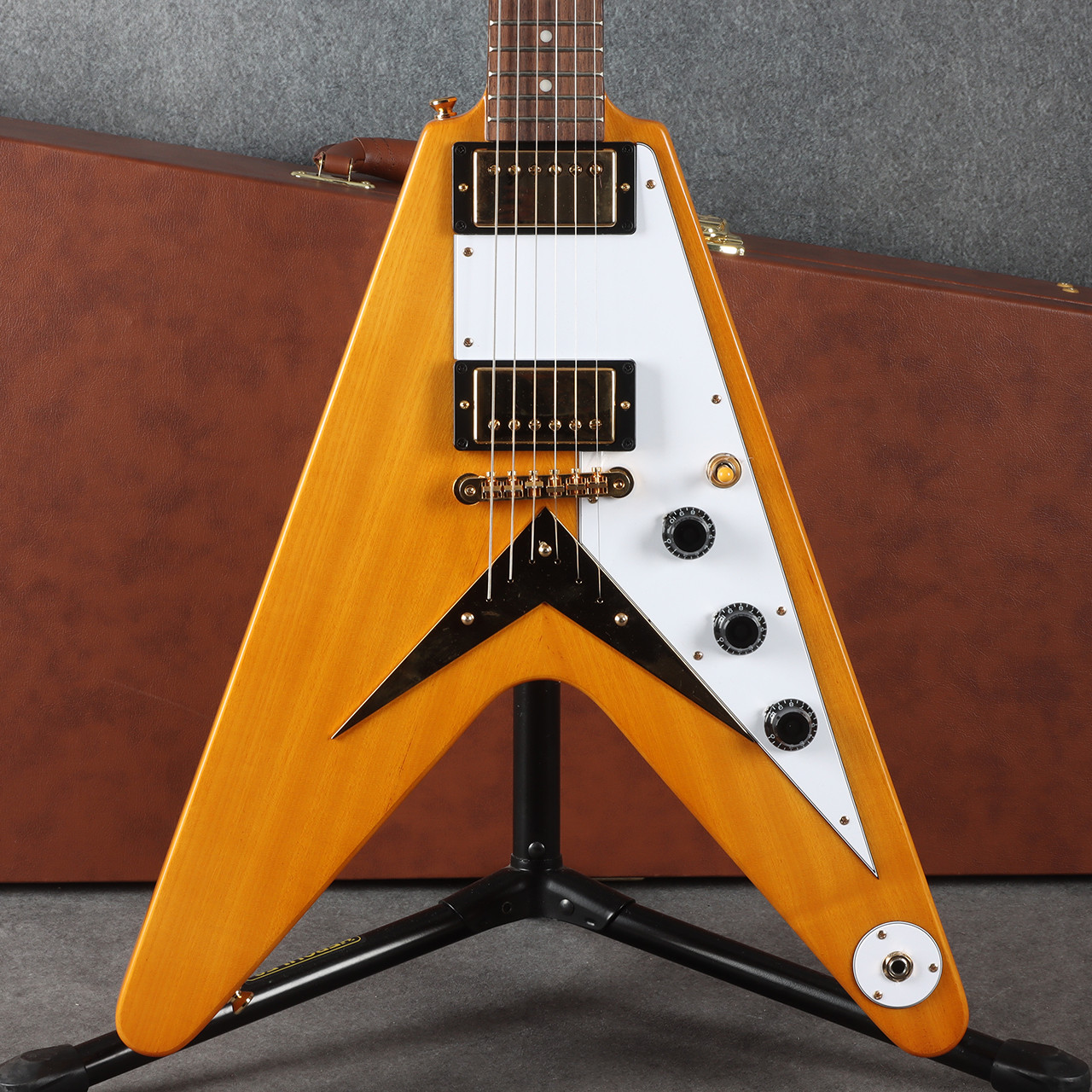 Epiphone IGC 1958 Korina Flying V Aged Natural 2nd Hand | Rich