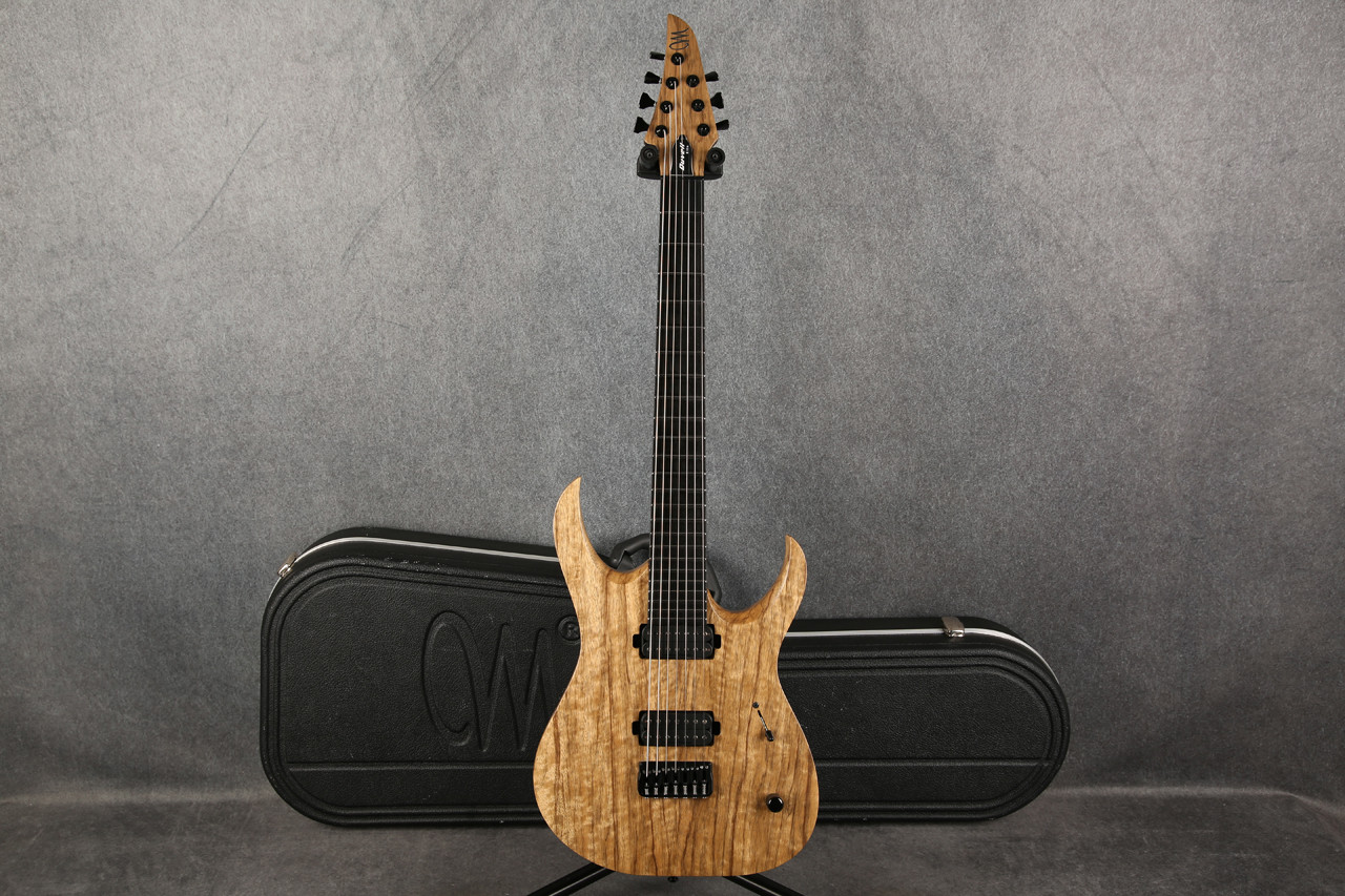 Mayones Duvell Elite BL7 2019 Natural 2nd Hand | Rich Tone Music