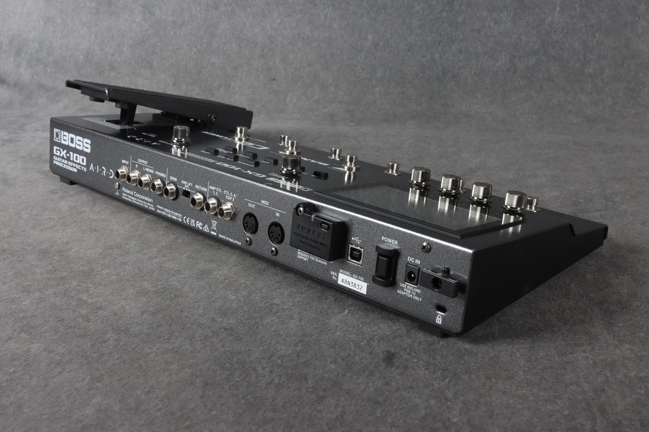 Boss GX-100 Guitar FX Processor Boss Bluetooth Adapter 2nd Hand