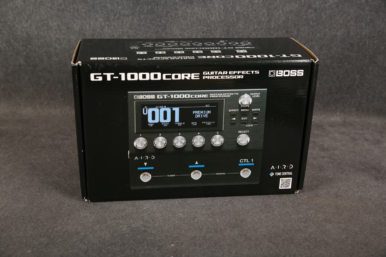 BOSS GT-1000CORE 　ジャンク品 Boss GT-1000CORE Multi Effects Processor 2nd Hand | Rich Tone Music