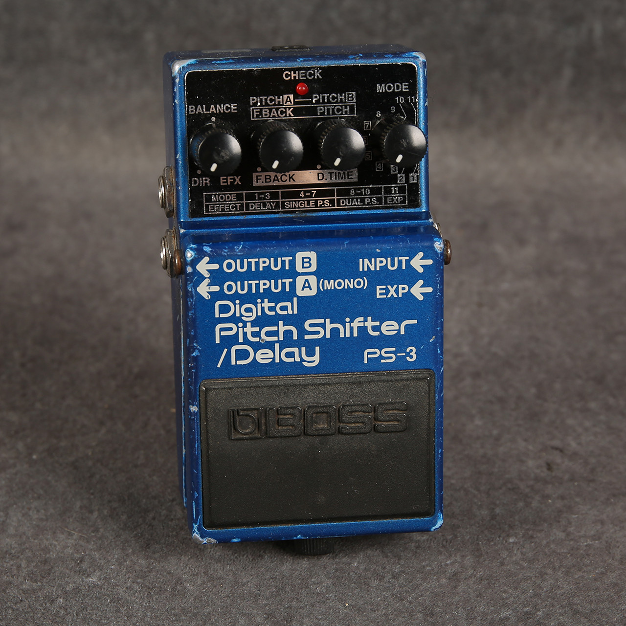 BOSS PS-3 Digital Pitch Shifter Delay Guitar Effects Pedal