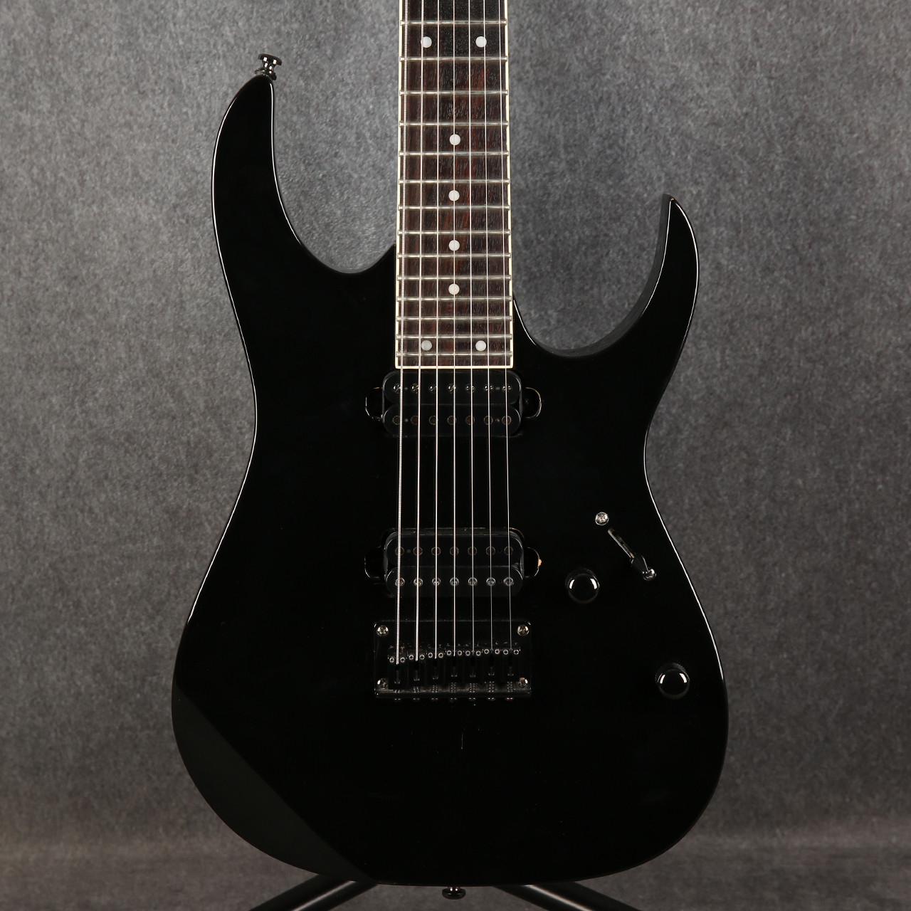Ibanez RG7321-BK Bulldog Pickups Black 2nd Hand | Rich Tone Music