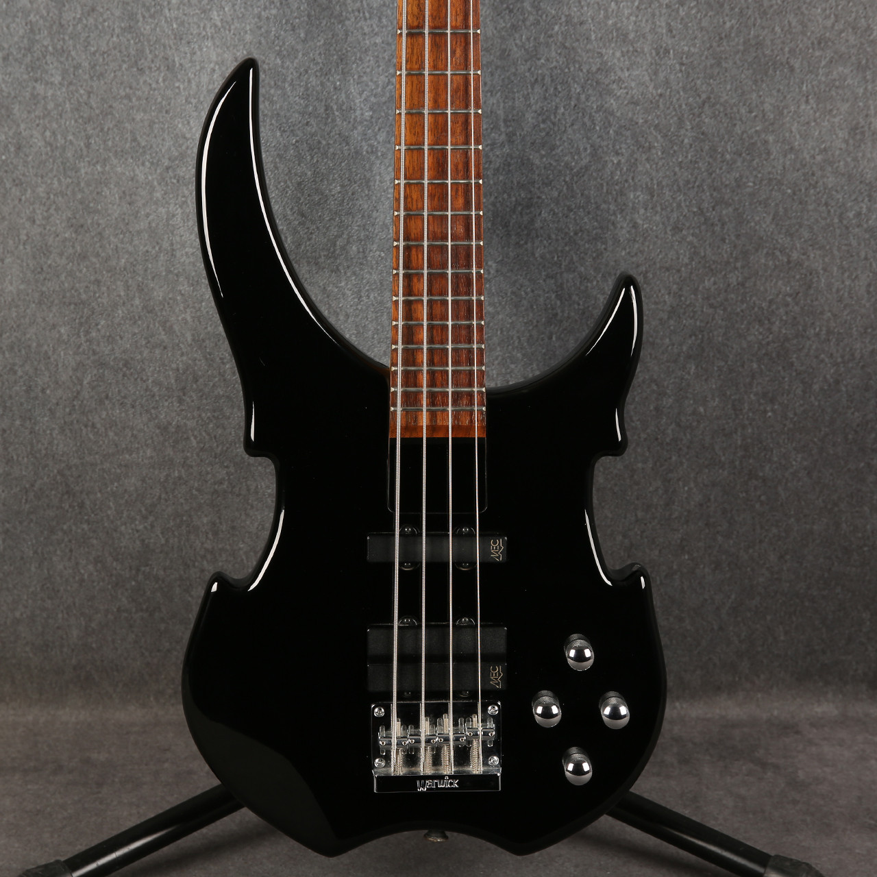 Warwick RockBass Vampyre 4 String Bass Gloss Black 2nd Hand | Rich