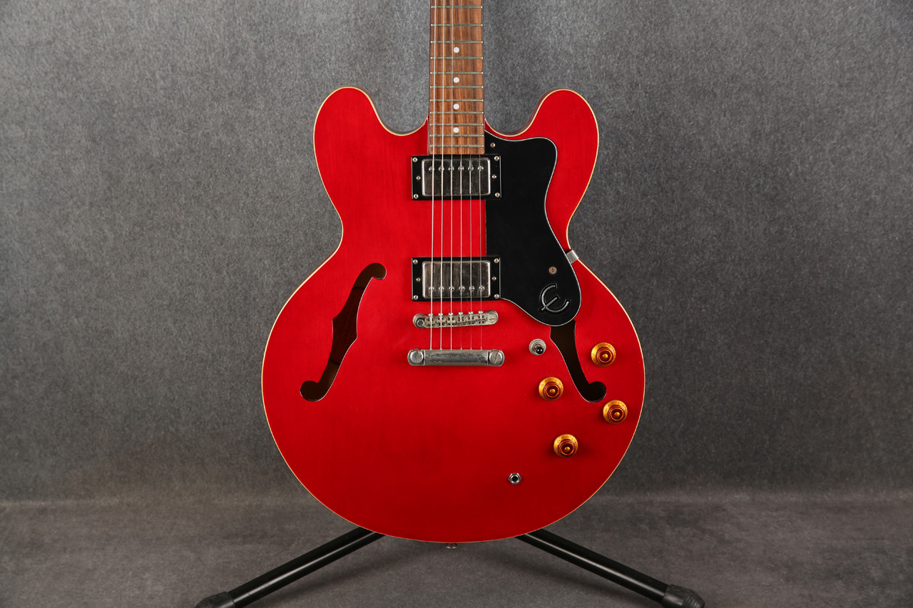 【セール】Epiphone Dot ES-335 PRO 2015年製 メンテ済 Epiphone ES-335 Dot Cherry 2nd Hand | Rich Tone Music