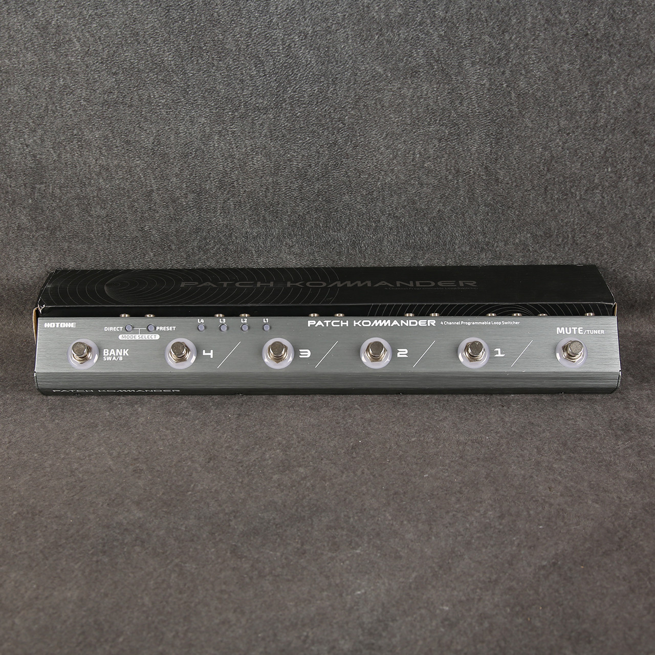 Hotone Patch Kommander Loop Switcher Pedal 2nd Hand | Rich Tone Music