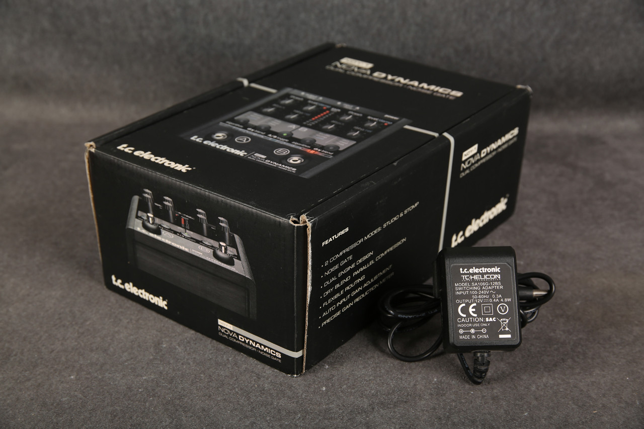 TC Electronic NDY-1 Nova Dynamics Dual Compressor Noise Gate 2nd