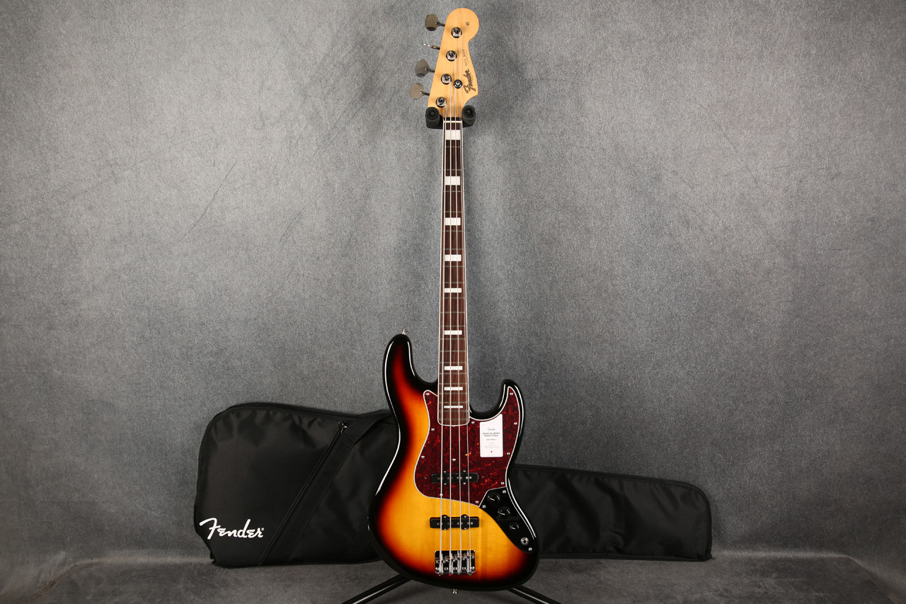 Fender Made in Japan Traditional Late 60s Jazz Bass 3-Colour