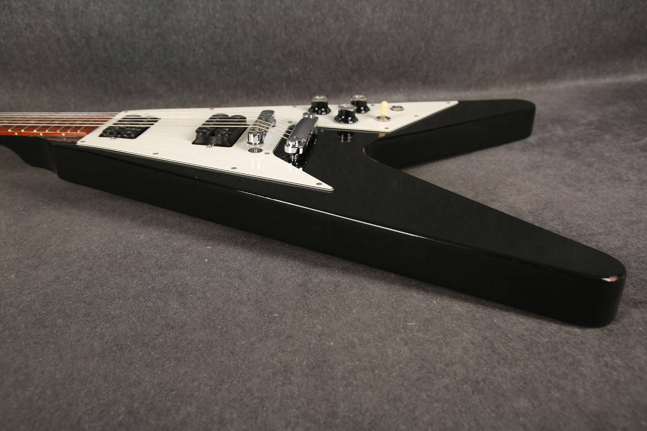 Gibson Flying V 68 Reissue Ebony 2nd Hand | Rich Tone Music