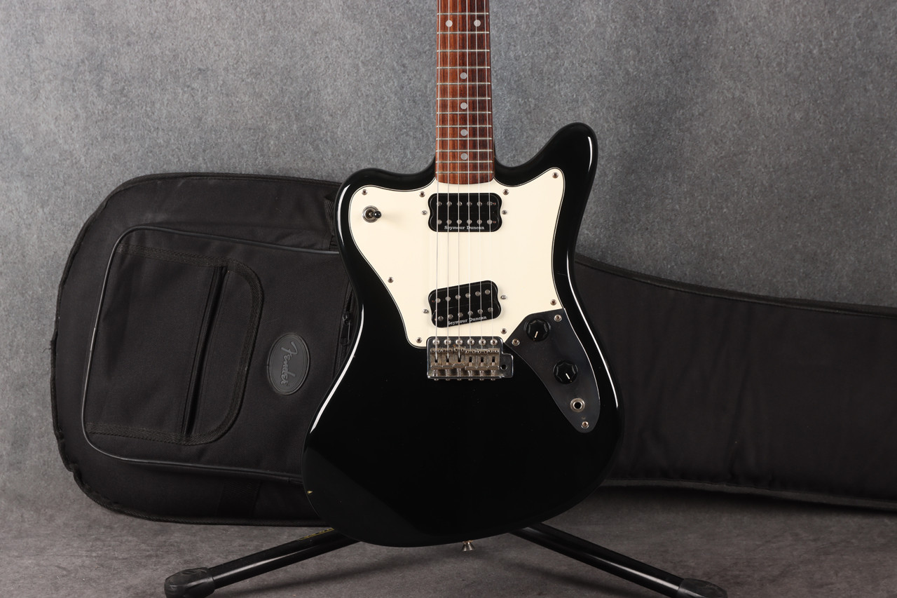 日本製Squier vista supersonic Squier Vista Series Super-Sonic Crafted in Japan Black 2nd Hand