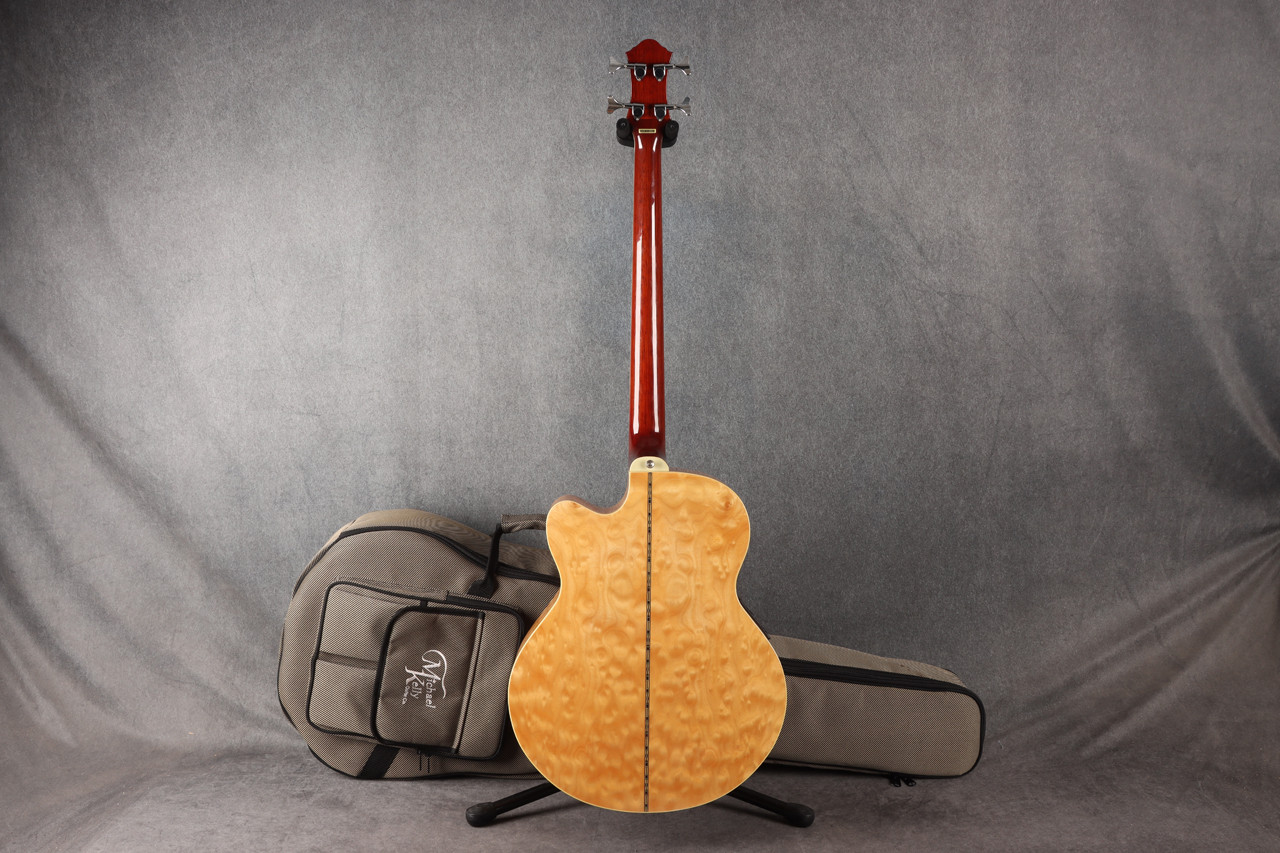 Michael Kelly DF-4 Electro-Acoustic Bass Quilted Natural 2nd Hand