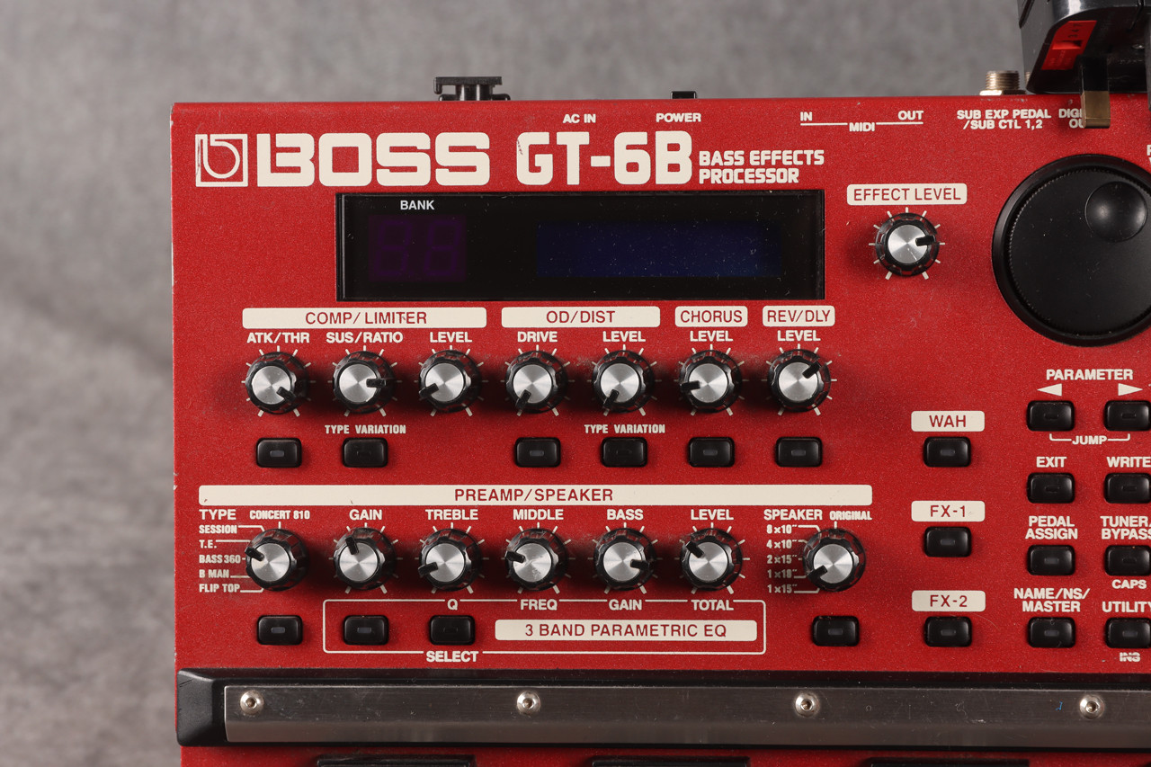 Boss GT6B Bass Effects Processor 2nd Hand | Rich Tone Music