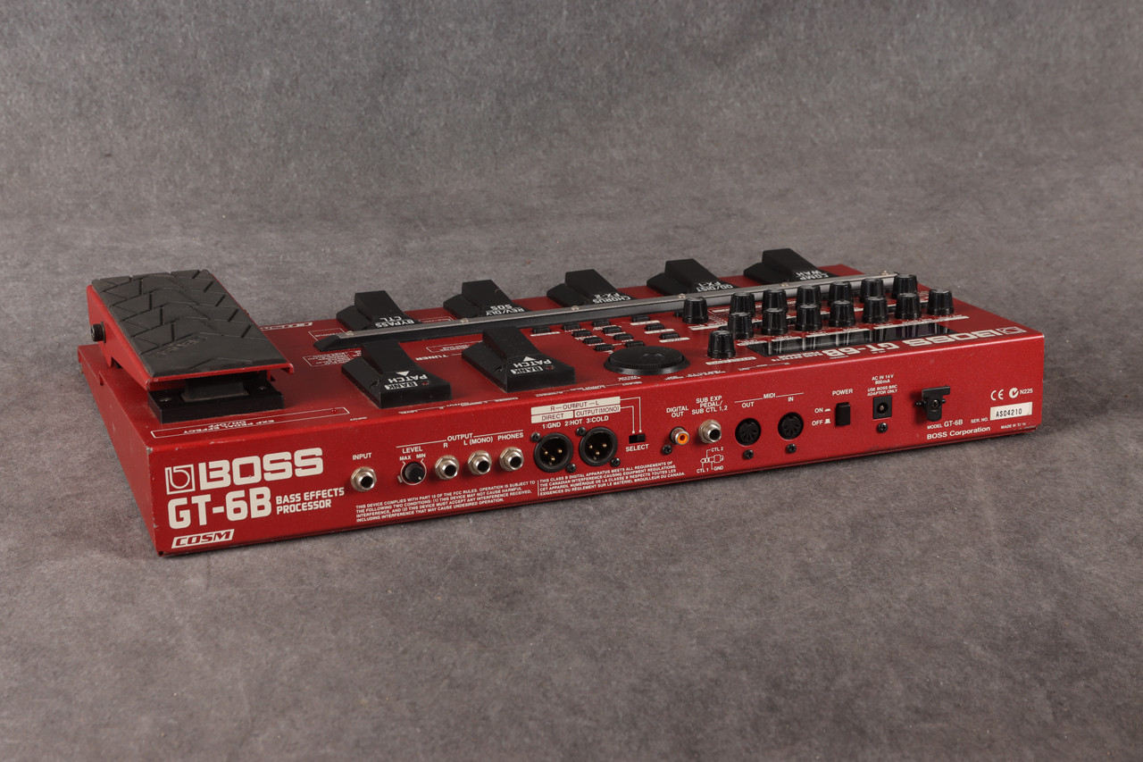 Boss GT6B Bass Effects Processor 2nd Hand | Rich Tone Music