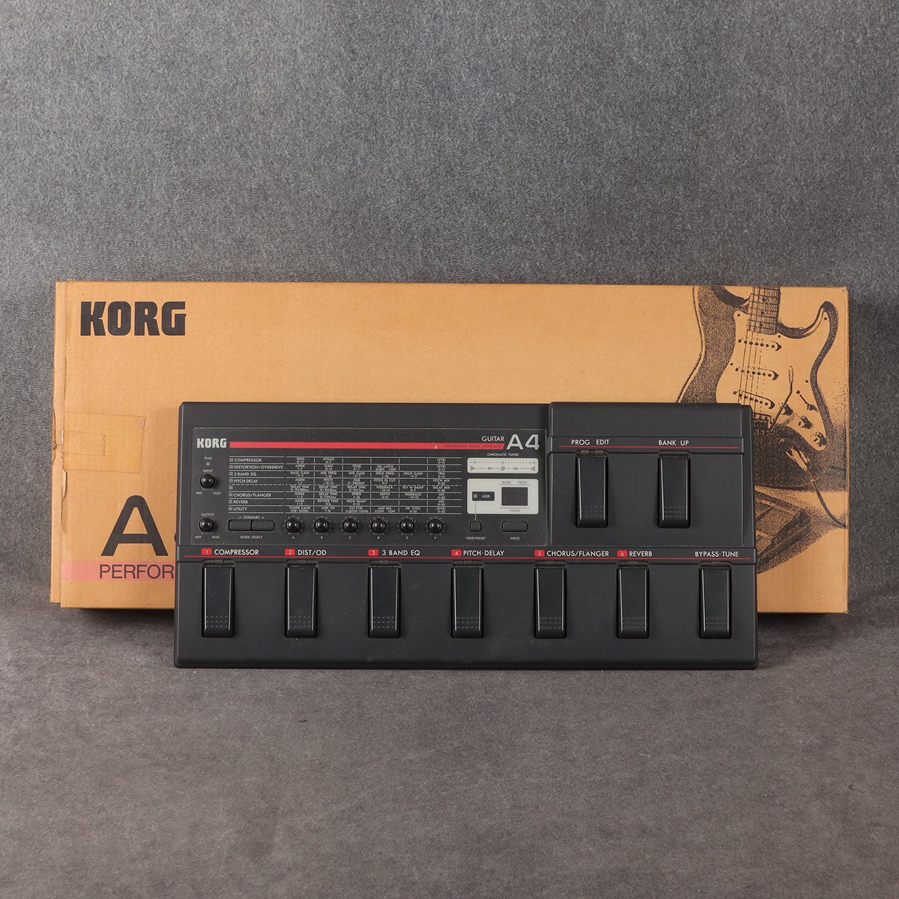 KORG マルチエフェクター A4 GTR Korg A4 Guitar Effects Pedal 2nd Hand | Rich Tone Music