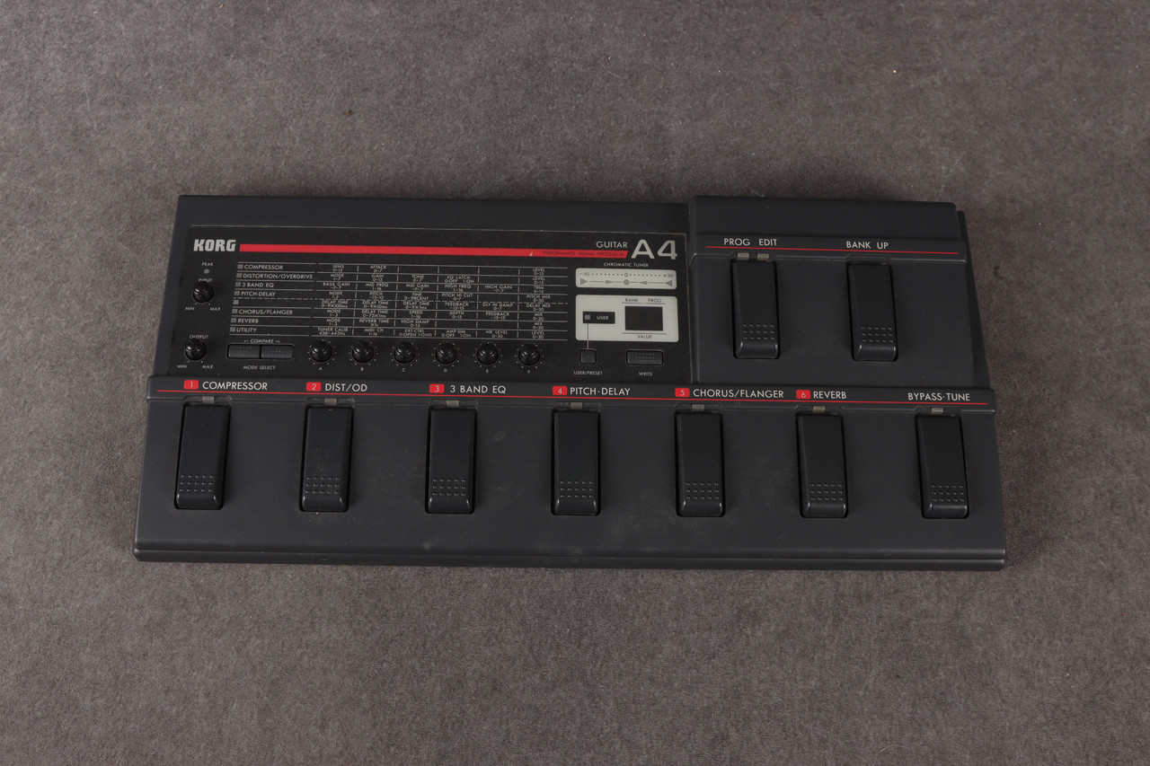 Korg A4 Guitar Effects Pedal 2nd Hand | Rich Tone Music