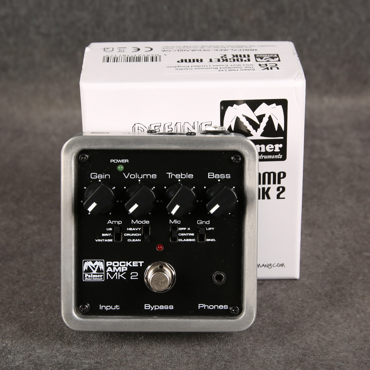 Palmer Pocket Amp MK2 Guitar Preamp 2nd Hand | Rich Tone Music