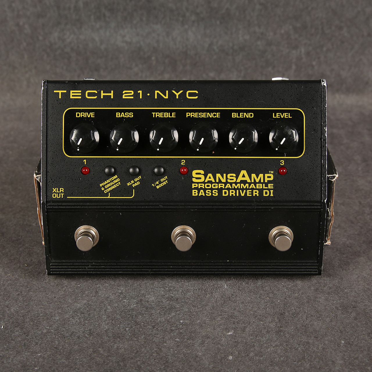 Tech 21 Sansamp Programmable Bass Driver DI 2nd Hand | Rich Tone Music