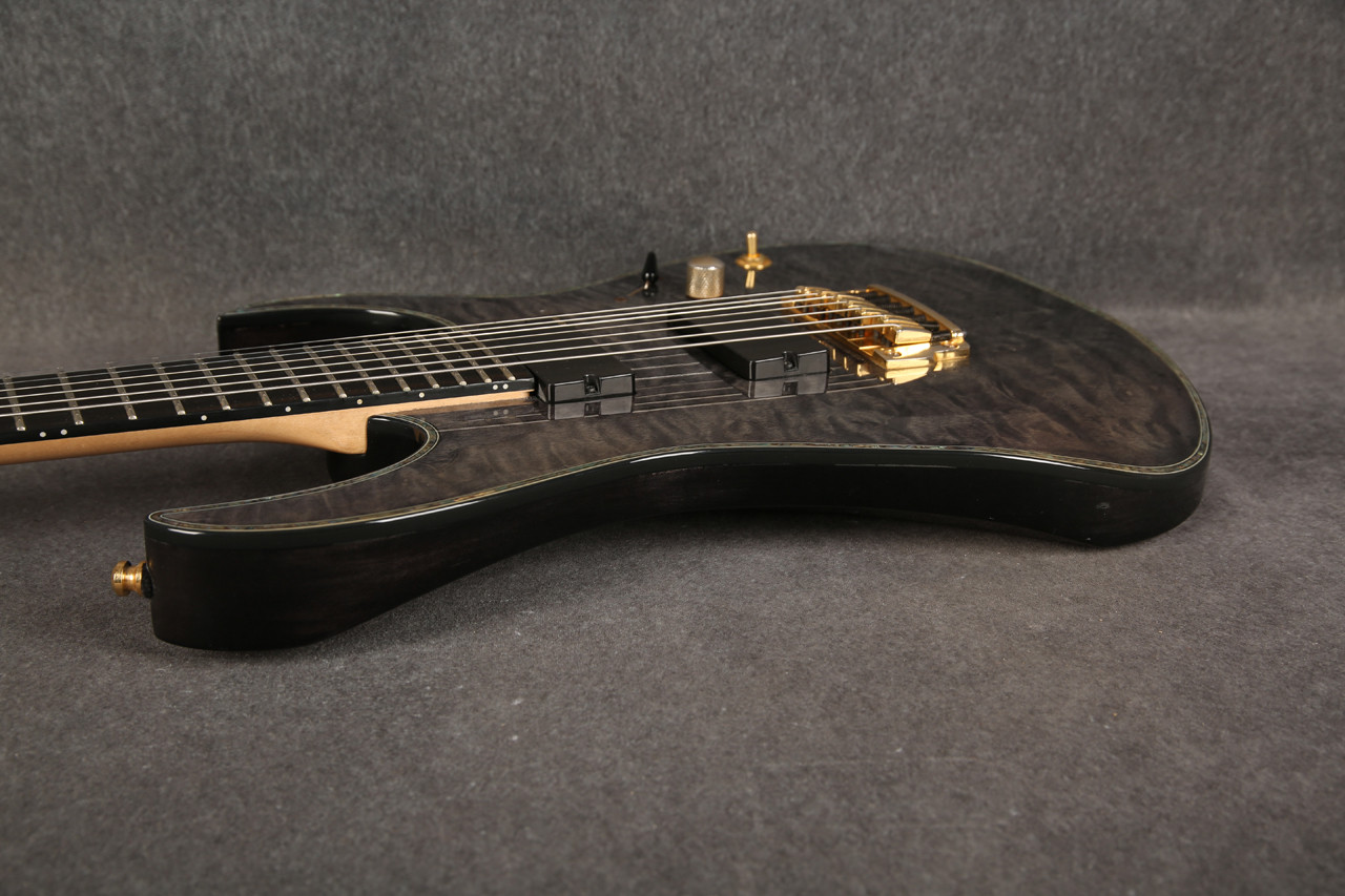 【中古】Ibanez Iron Label RGIX27FEQM-TG Ibanez Iron Label RGIX27FEQM-TG 7-String Transparent Grey 2nd Hand