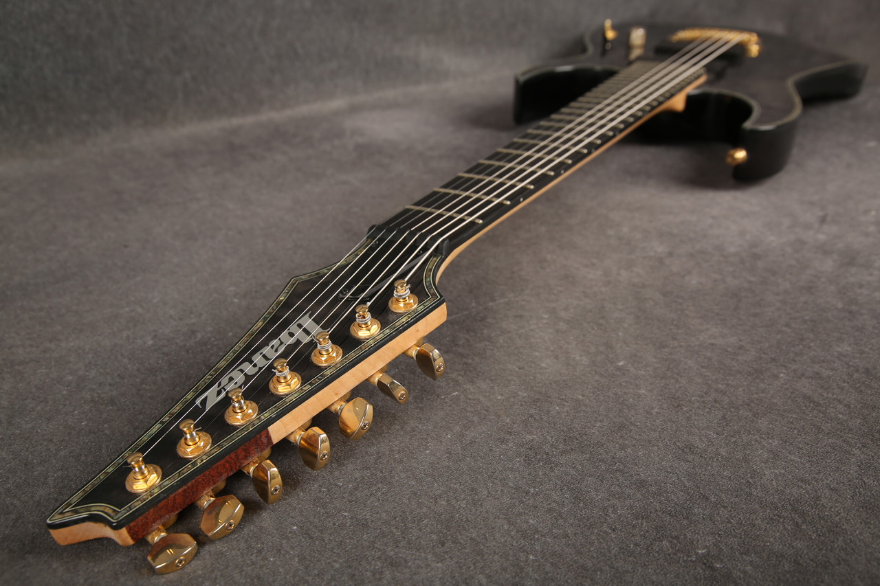 Ibanez Iron Label RGIX27FEQM-TG 7-String Transparent Grey 2nd Hand