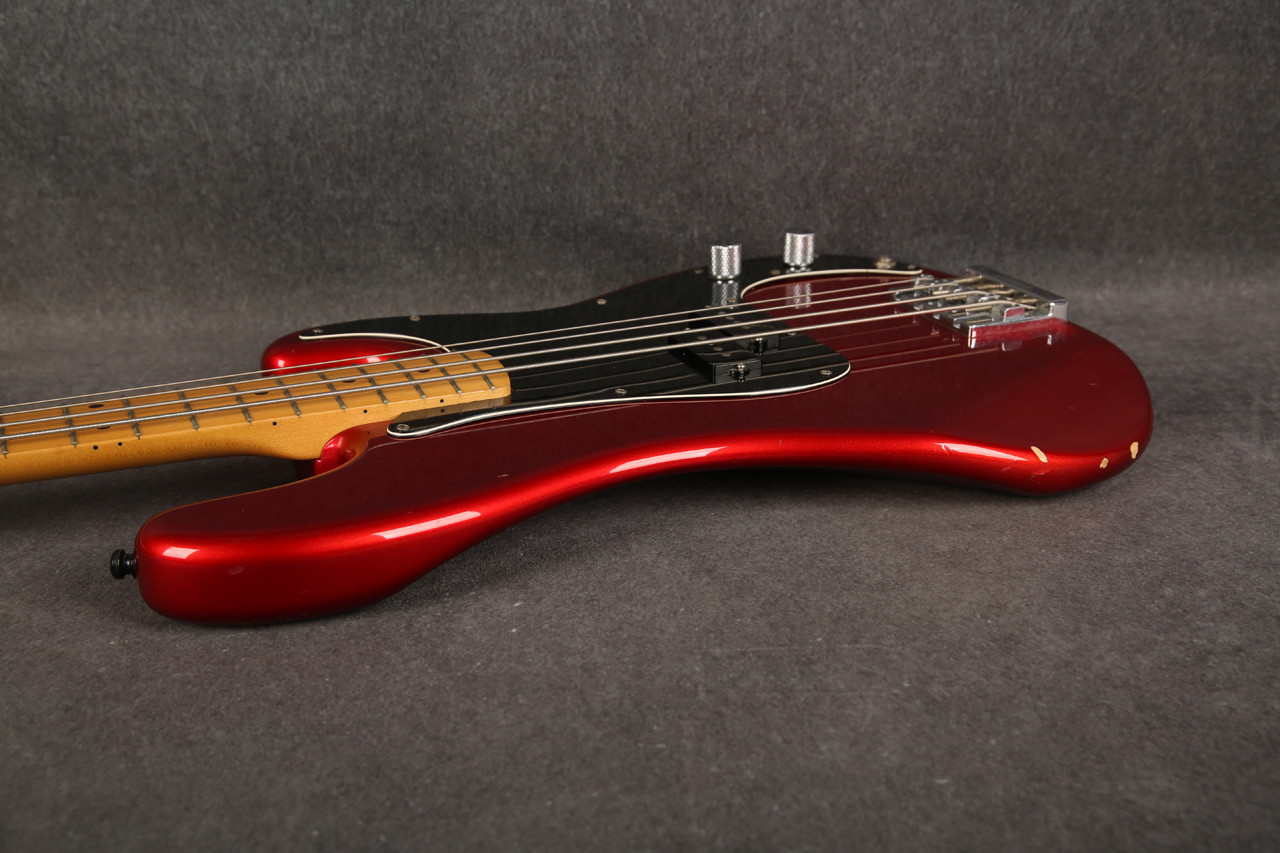 ベース Fender Precision Special Candy Apple Red Fender Made in Japan Precision Bass Candy Apple Red 2nd Hand