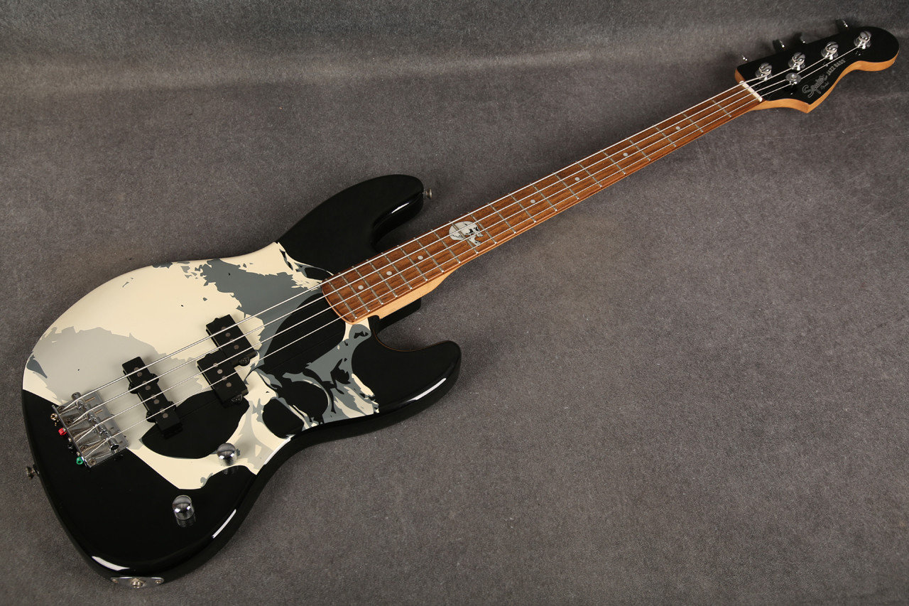 Squier Frank Bello Signature Jazz Bass Black 2nd Hand | Rich Tone