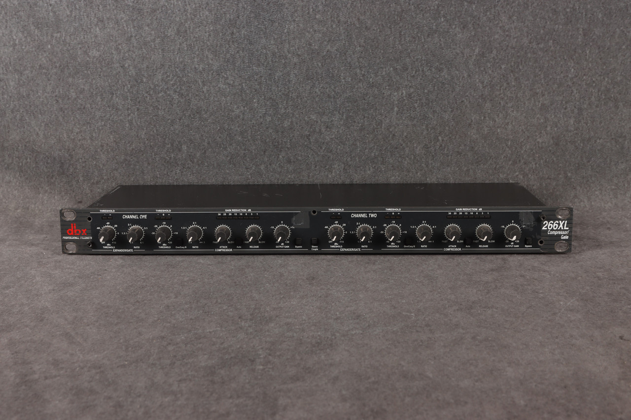 DBX 266 XL Compressor Gate 2nd Hand | Rich Tone Music