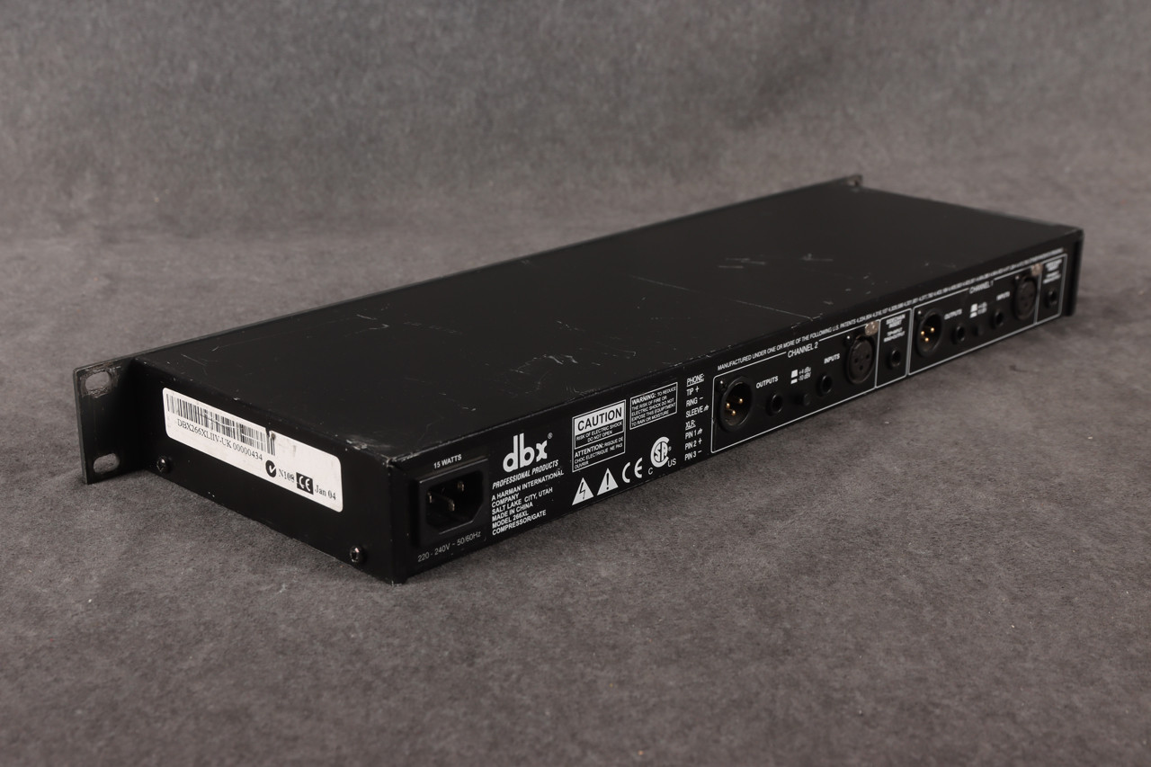 DBX 266 XL Compressor Gate 2nd Hand | Rich Tone Music