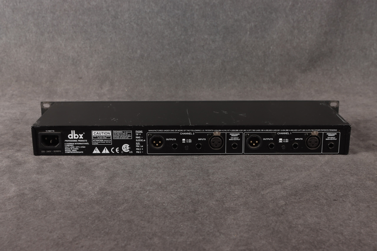DBX 266 XL Compressor Gate 2nd Hand | Rich Tone Music