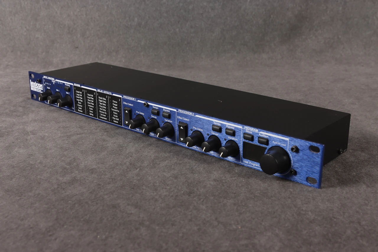Lexicon MX200 Dual Reverb Effects Processor 2nd Hand | Rich Tone Music