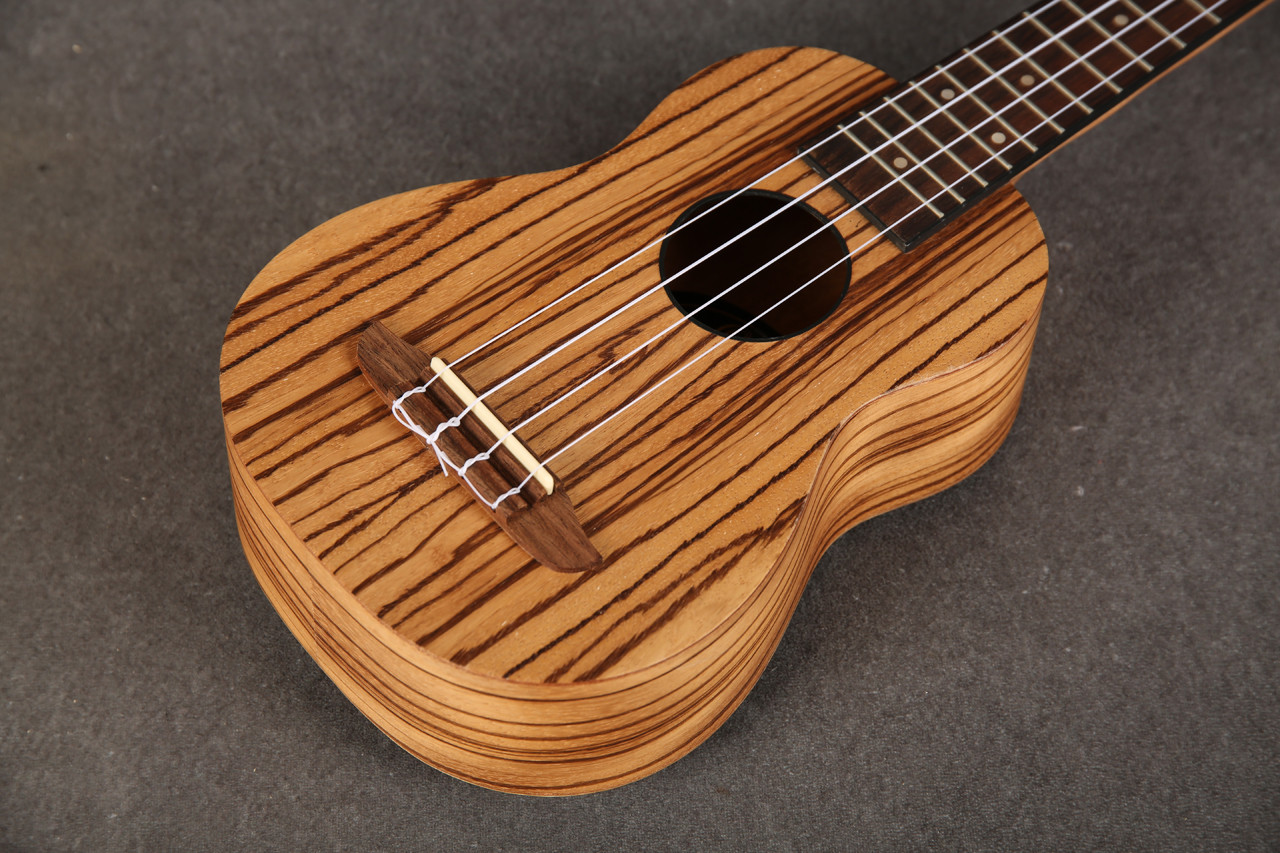 Ortega RFU10Z Soprano Ukulele Zebrawood 2nd Hand | Rich Tone Music