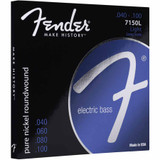 Fender 7150 Bass Strings Pure Nickel Long Scale - 7150ML - .045-.100