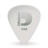 Daddario 1CBK2-100 Classic Celluloid Pick, White, Medium Gauge (.70mm), 100-Pack