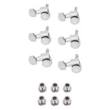 Fender Locking Stratocaster / Telecaster Tuning Machine Set, Left-Handed