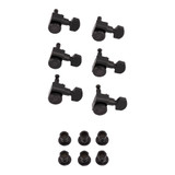 Fender Locking Stratocaster / Telecaster Tuning Machine Set - Black