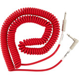 Fender Original Series Coil Cable, Straight/Angle, 30ft - Fiesta Red