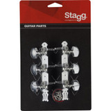 Stagg KG367 3L+3R Machine Heads For 6-String Western Guitars