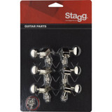 Stagg KG648NK 6 In-Line Machine Heads For Electric Guitars