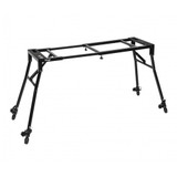 Stagg MXS-A1 PLUS Adjustable Mixer or Keyboard Stand, Sloped Legs