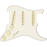 Fender Pre-Wired Pickguard, Stratocaster SSS, Tex-Mex, White